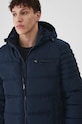 Bunda pánska prešívaná tmavomodrá farba tmavomodrá RW24.KUM709