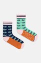 Medicine ciorapi de bumbac 2-pack cu modele multicolor RW24.LGD602