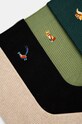 Bavlnené ponožky s ozdobnou výšivkou so zvieracím motívom (5-pack) viac farieb RW24.LGD606 viacfarebná RW24