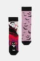 Skarpetki bawełniane damskie w nietoperze (2-pack) kolor multicolor skarpetki długie multicolor RW24.LGD700