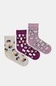 Medicine ciorapi de bumbac 3-pack cu modele multicolor RW24.LGD712