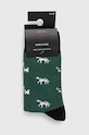 Skarpetki bawełniane męskie w psy (2-pack) kolor multicolor RW24.LGM101 multicolor RW24