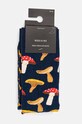 Odzież Skarpetki bawełniane męskie w grzyby (2-pack) kolor multicolor RW24.LGM501 multicolor
