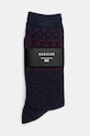 Oblečení Vlněné ponožky pánské se zvířecím motivem tmavomodrá barva RW24.LGM707 námořnická modř