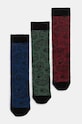 Skarpetki bawełniane męskie wzorzyste (3-pack) kolor multicolor skarpetki długie multicolor RW24.LGM708