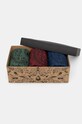 Odzież Skarpetki bawełniane męskie wzorzyste (3-pack) kolor multicolor RW24.LGM708 multicolor