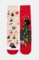 Medicine ciorapi de bumbac 2-pack cu modele multicolor RW24.LGMA02