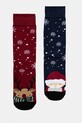 Medicine skarpetki bawełniane 2-pack skarpetki długie multicolor RW24.LGMA27