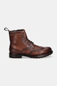 Παπούτσια Δερμάτινα παπούτσια Medicine RW24.OBM500 καφέ