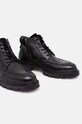 Buty wysokie męskie skórzane kolor czarny RW24.OBM608