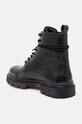 Buty wysokie męskie skórzane kolor czarny czarny RW24.OBM609