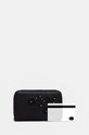 Peněženka z ekokůže s aplikací černá barva černá RW24.PFD301