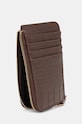 Etui na karty ze skóry ekologicznej kolor brązowy RW24.PFD900 brązowy RW24