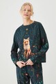 Îmbrăcăminte Medicine pijamale de bumbac RW24.PJD900 negru