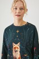 Medicine pijamale de bumbac RW24.PJD900 negru