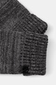 Rękawiczki z domieszką wełny męskie kolor szary RW24.REM704 szary RW24