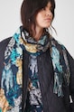 Szal damski w koty kolor multicolor tkanina multicolor RW24.SAD400
