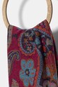 Akcesoria Szal damski w kwiaty z wiskozą kolor multicolor RW24.SAD700 multicolor