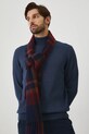 Szal męski w kratę z wiskozą kolor multicolor pozostałe multicolor RW24.SAM702