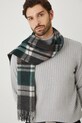 Szal wełniany męski w kratę kolor multicolor wzorzyste multicolor RW24.SAM901