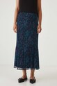 Spódnica damska maxi plisowana kolor granatowy RW24.SDD031 granatowy RW24