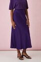 Sukně dámská maxi jednobarevná fialová barva RW24.SDD204 fialová RW24