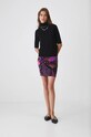 Spódnica damska mini wzorzysta kolor czarny RW24.SDD600 czarny RW24