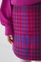 Spódnica damska mini w kratę kolor multicolor multicolor RW24.SDD602