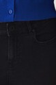 Jeansy damskie skinny gładkie kolor czarny RW24.SJD031 czarny