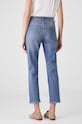 Odzież Jeansy damskie mom fit z efektem sprania kolor niebieski RW24.SJD040 niebieski