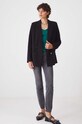 Jeansy damskie skinny z efektem sprania kolor szary RW24.SJD304 szary RW24