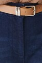 Jeansy damskie chino z paskiem kolor granatowy granatowy RW24.SJD306