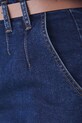 Jeansy damskie carrot z paskiem kolor granatowy granatowy RW24.SJD506