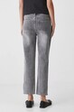 Jeansy damskie straight z ozdobną aplikacją kolor szary RW24.SJD606 szary RW24