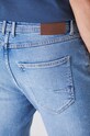 Jeansy męskie tapered z przetarciami kolor niebieski niebieski RW24.SJM901