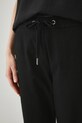 Spodnie damskie chino gładkie kolor czarny czarny RW24.SPD011