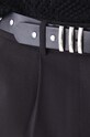 Spodnie damskie chino z paskiem kolor czarny czarny RW24.SPD401