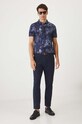 Spodnie męskie tapered gładkie kolor granatowy RW24.SPM031 granatowy RW24