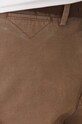 Kalhoty pánské hnědá barva hnědá RW24.SPM031