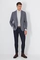 Medicine pantaloni RW24.SPM092 bleumarin RW24