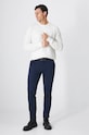 Spodnie męskie slim gładkie kolor granatowy RW24.SPM803 granatowy RW24
