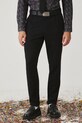 Spodnie męskie tapered gładkie kolor czarny RW24.SPMB12 czarny RW24