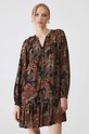 Šaty dámske oversize vzorované viac farieb viacfarebná RW24.SUD051