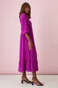 Šaty fialová barva fialová