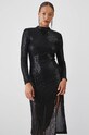 Medicine rochie negru RW24.SUDA09
