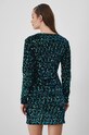 Odzież Sukienka damska mini z cekinami kolor multicolor RW24.SUDA14 turkusowy
