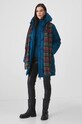 Sweter damski prążkowany kolor turkusowy RW24.SWD070 turkusowy RW24