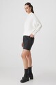 Sweter damski oversize prążkowany kolor beżowy RW24.SWD074 beżowy RW24