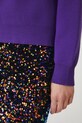 Sweter damski gładki z wiskozą kolor fioletowy RW24.SWD0B1 fioletowy