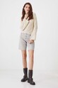 Medicine pulover de bumbac RW24.SWD402 bej RW24